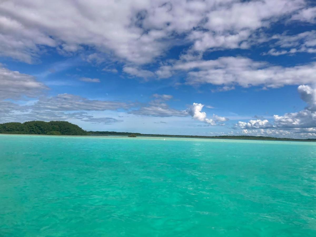 Posada Mykonos Bacalar Buitenkant foto