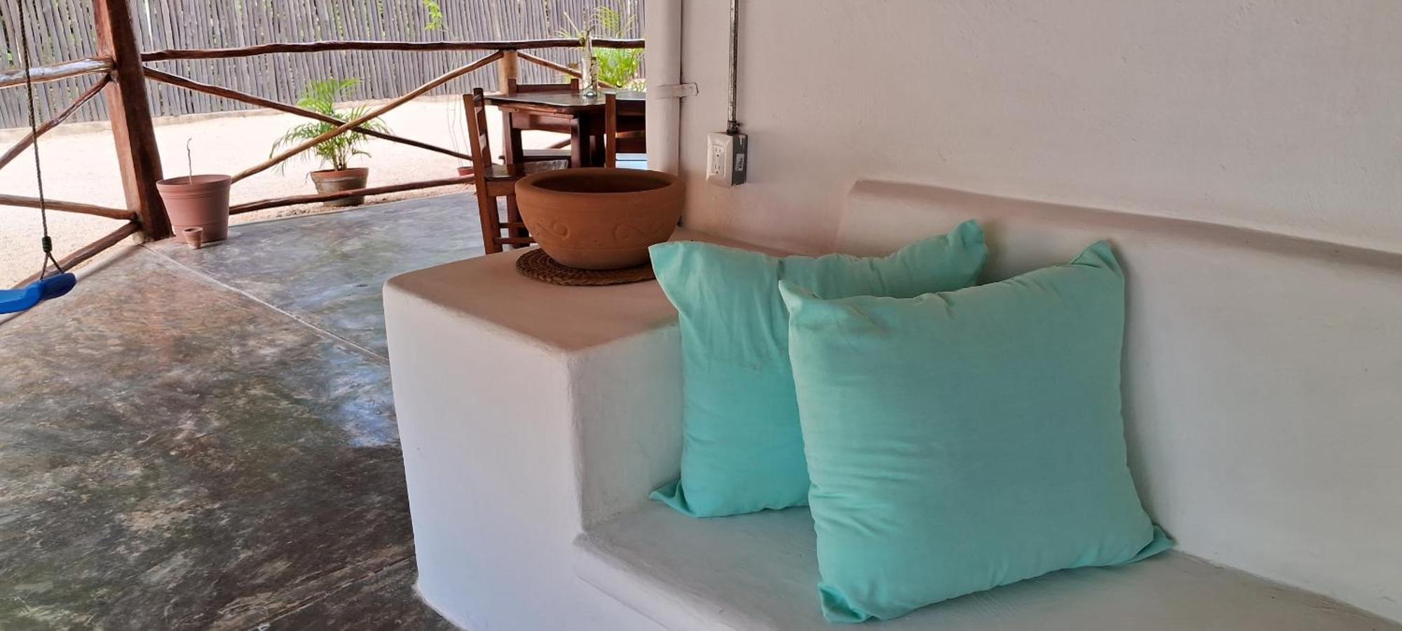 Posada Mykonos Bacalar Buitenkant foto