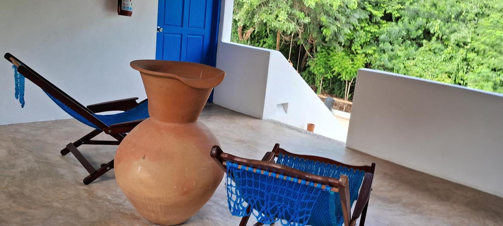 Posada Mykonos Bacalar Buitenkant foto