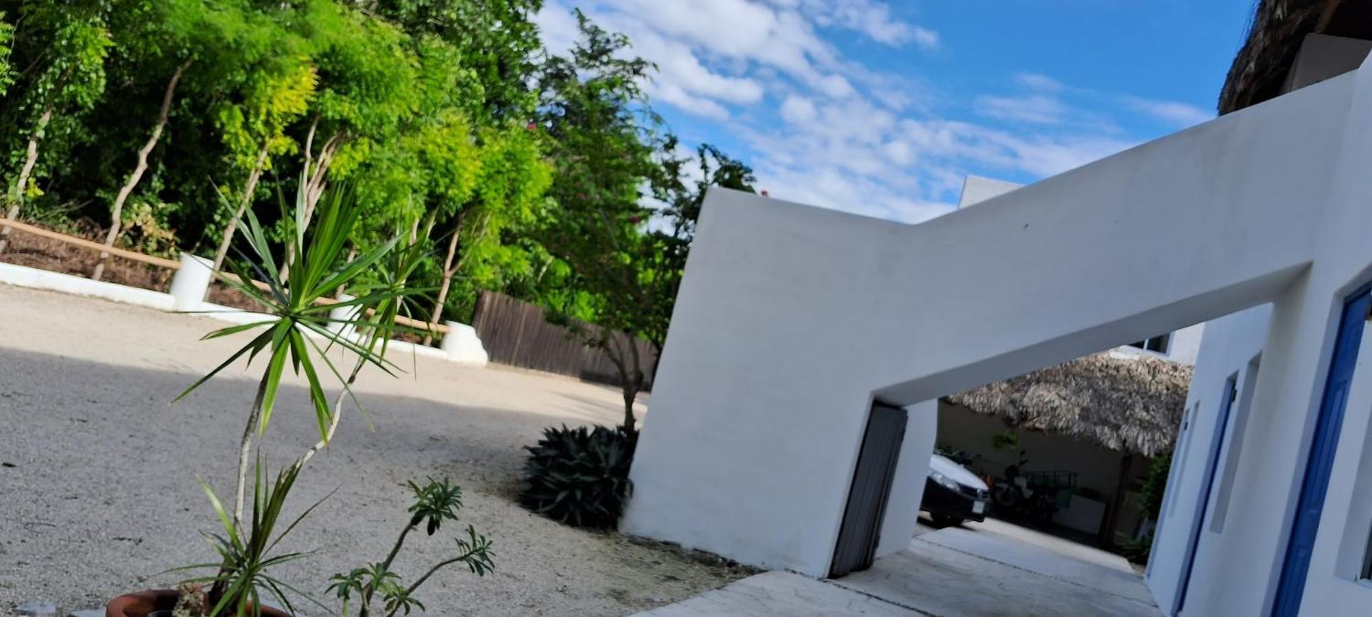 Posada Mykonos Bacalar Buitenkant foto