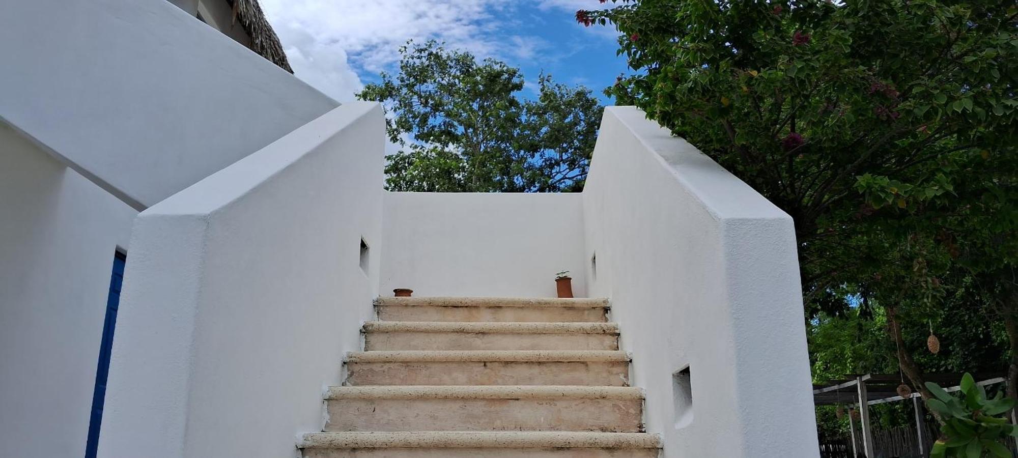 Posada Mykonos Bacalar Buitenkant foto