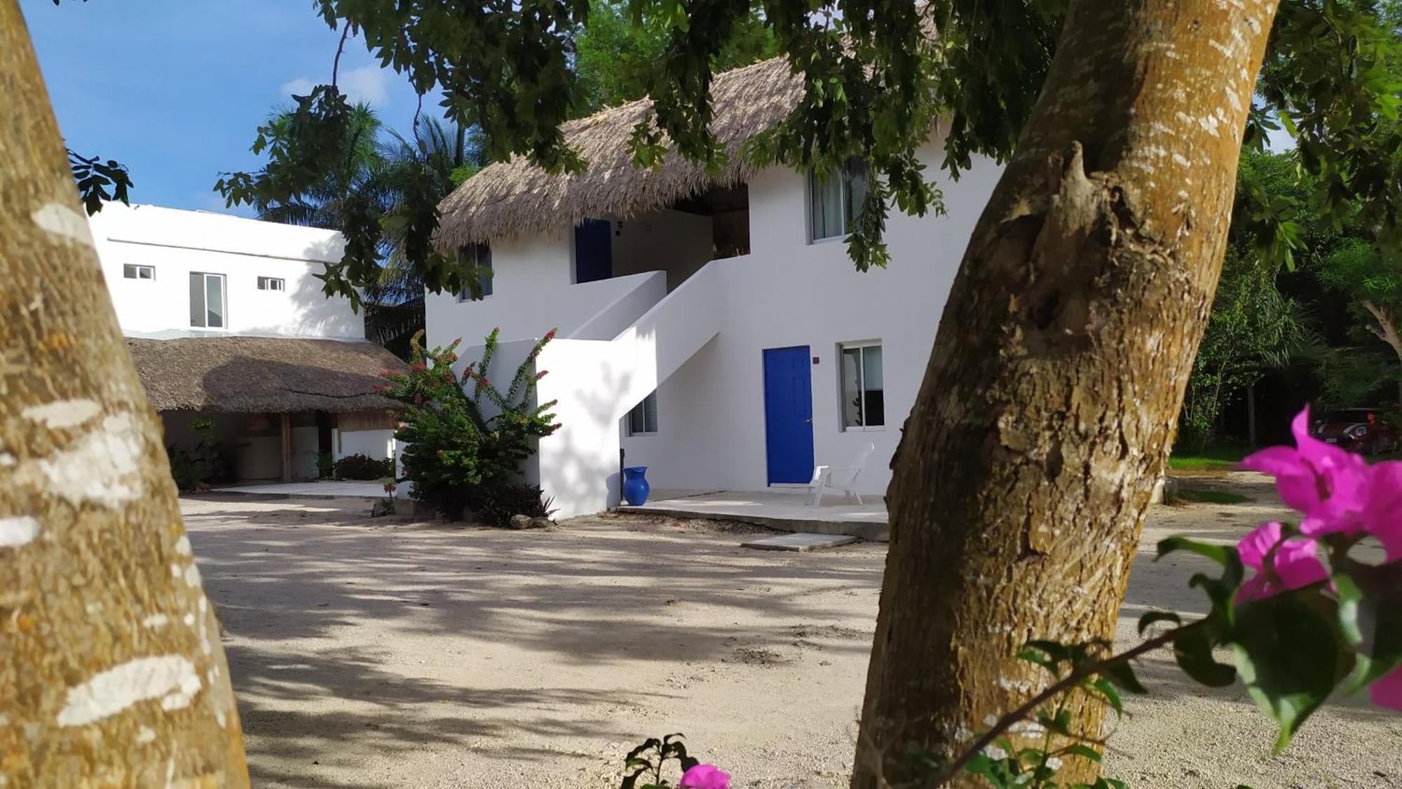 Posada Mykonos Bacalar Buitenkant foto