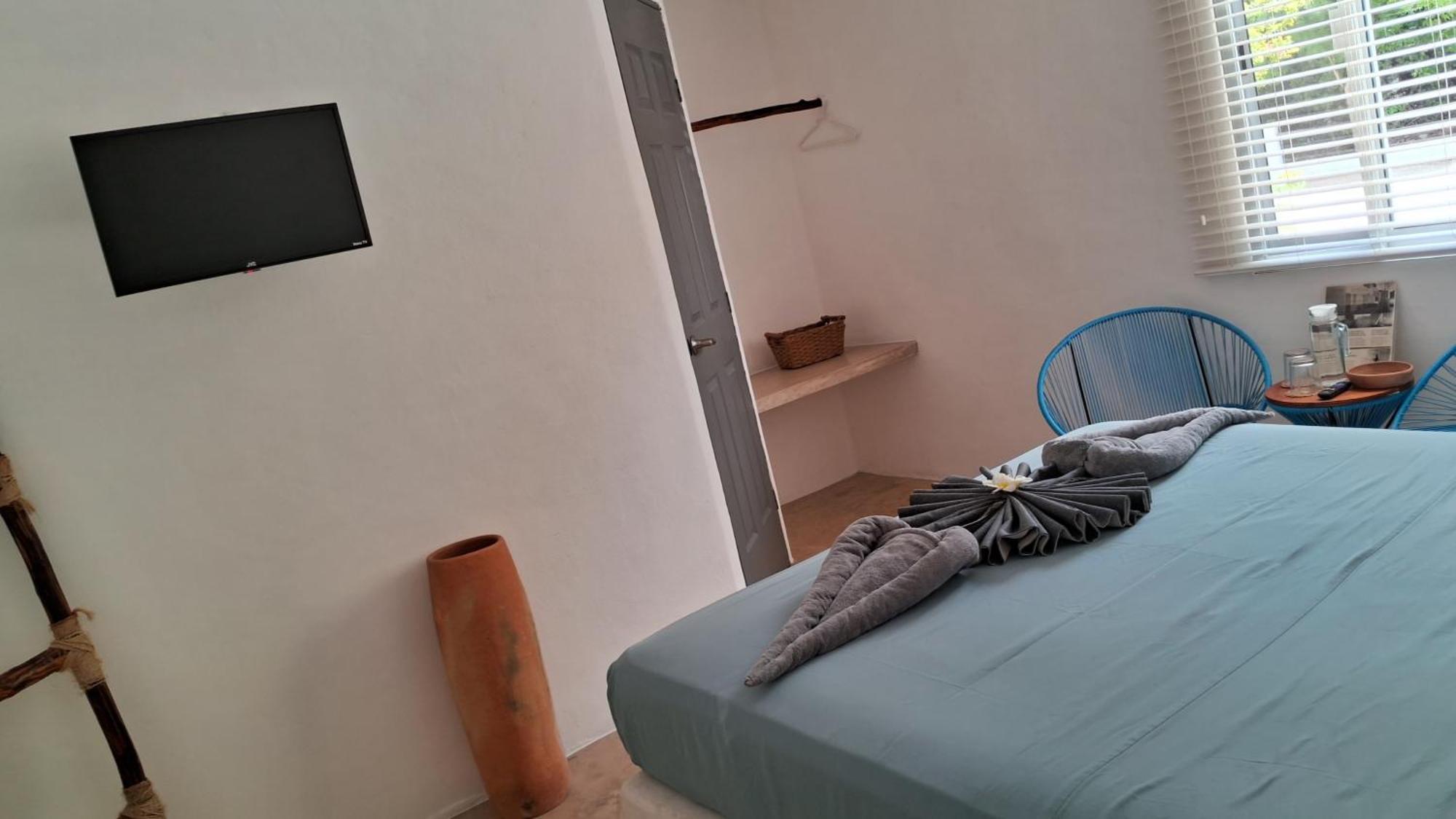 Posada Mykonos Bacalar Buitenkant foto