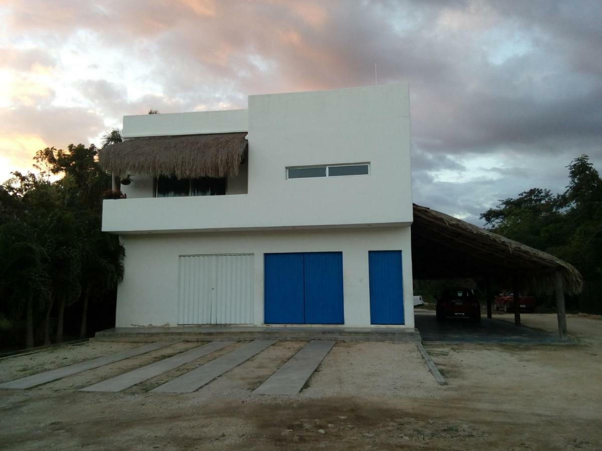 Posada Mykonos Bacalar Buitenkant foto